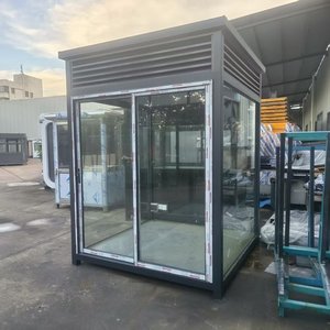 2025 Kiosque Durable Cabine De Sécurité Portable En Acier Inoxydable <span class=keywords><strong>Maison</strong></span> pour En Plein Air Concert Garde <span class=keywords><strong>Maison</strong></span> Sécurité Bureau Ventes Café - Product Image 6