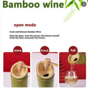 OEM Xiake Legend tubo di bambù liquore 52% alcool liscio sano e nutriente <span class=keywords><strong>spirito</strong></span> bianco completamente sigillato pacchetto Design gratuito - Product Image 6