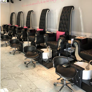 Crystal knop fancy garra rufa vis pedicure stoel met pedicure tub - Product Image 6