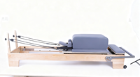 Vente flash - Machine de Pilates Reformer portable, équipement de fitness à domicile avec résistance réglable pour femmes