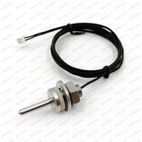 Sensor de temperatura digital roscado de metal personalizado PT100/PT1000 para piezas de automóviles con material plástico