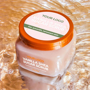 GREEMNLEM Gommage Visage et Corps Naturel à la Vanille et au Ricin, Crème Exfoliante, Blanchissante et Hydratante, Marque Privée, Tous Types de Peau, OBM/ODM - Product Image 2