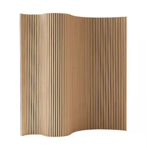 Paneles de pared de madera acústicos enrollables paneles de pared acústicos listones de madera insonorizados paneles acústicos akupanel