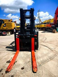Used Toyota 50 <b>Forklift</b> 5 Ton Diesel Lift Truck Original Machine for Warehouse Yard Handling - Product Image 3