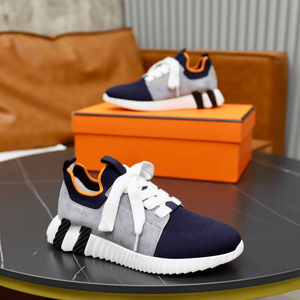 Zapatillas Urbanas para Hombre, Diseño Aerodinámico, Parte Superior de Cuero y Gamuza Mixta Premium, Rebote Responsivo del Pie, Material Duradero - Product Image 2