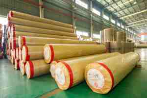 Papel Crepe VCI para Bobinas de Aço, Papel de Proteção Contra Ferrugem de Alta Resistência, Papel VCI Revestido com PE - Papel Anticorrosão Impermeável - Product Image 2