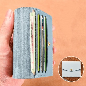 Customized Mini Wallet VIP Bank Card <b>Holder</b> PU Leather Credit Card <b>Holder</b> <b>ID</b> Business Bus Card <b>Holder</b> - Product Image 2