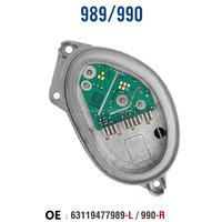 63119494852 63119494851 63118737590 63118737589 Accessoires Module de source lumineuse LED Angel Eye avec contrôle DRL Plug-and-Play