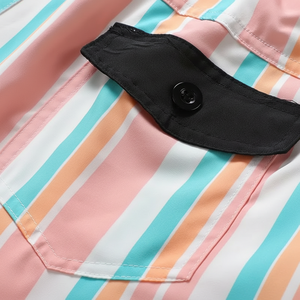 กางเกงขาสั้นชายหาดผ้าคอตตอนน้ำหนักเบาเป็นมิตรกับสิ่งแวดล้อมของผู้ชายชุดออกกำลังกายทรงหลวมแห้งเร็วสำหรับวันหยุดฤดูร้อนดีไซน์เชือกรูดสำหรับเล่นเซิร์ฟ - Product Image 1