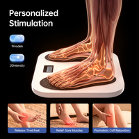 Masseur de pieds électrique OEM EMS en gros, machine de massage des pieds, 9 modes, 20 niveaux d'intensité, masseur de pieds portable, fabricant