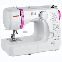 Machines à coudre JUKKY de haute qualité, multifonctions, pour usage domestique, avec coupe-fil zigzag haute vitesse, corps en aluminium