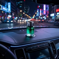 Diffuseur de voiture électrique moderne de luxe en verre, alimenté par USB, 160 ml, parfum naturel longue durée, portable pour la maison, petit format