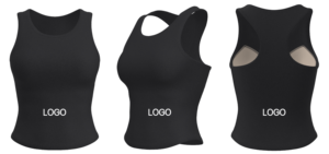 2025 nuovo abbigliamento sportivo all'ingrosso comodo tessuto traspirante da <span class=keywords><strong>donna</strong></span> canotta da <span class=keywords><strong>palestra</strong></span> Logo personalizzato ad alto supporto antiurto - Product Image 6