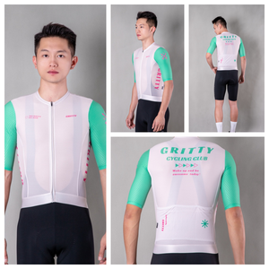 Maillot de Ciclismo de Manga Corta Ride King Serie Green Apple, Unisex, para Hombre y Mujer, para Carretera y MTB, Transpirable, de Secado Rápido, Elástico, para Actividades al Aire Libre - Product Image 4