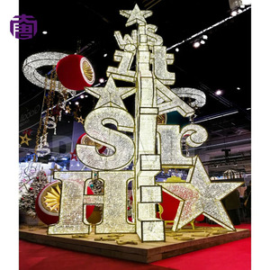Large Outdoor Christmas <b>Tree</b> Decoration with <b>LED</b> <b>Lights</b> for Mall City Square – Weatherproof Commercial Giant <b>Tree</b>, 15ft to 40ft, - Product Image 6