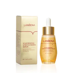 Lanbena Hot Selling Kruidenhuid Reparatie Acne Litteken Verwijdering Serum Striae Olie