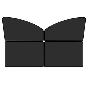 Cortina Magnética para Ventana Lateral de Coche, Parasol de Malla, Aislamiento Térmico, Ajuste Universal, Semitransparente - Product Image 5