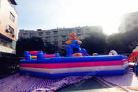 Parque gonflable avec Diseno de Osos Morados Perfecto para Fiestas y Eventos Infantiles