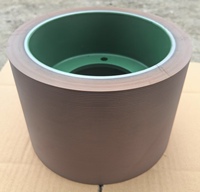 Rouleaux en caoutchouc SBR/NBR marron LGL152 de 6'' (88-96 Shore A) avec tambour en fer pour mini-rizerie et décortiqueuse de riz