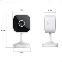 Cámara IP Inalámbrica WiFi 2.4G de Bajo Consumo 1080P para Red WiFi, Cámara de Seguridad CCTV con Batería para el Hogar