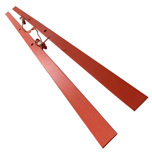 Plaque chauffante flexible en silicone orange personnalisée 230V 960W pour lit chauffant, fabricants de chauffages électriques, certifiée CE, écologique, haute performance - Product Image 3