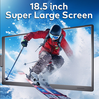 18.5" Laptop Quad Monitor for Stock Trading 1 Cable 3 Screens Type-C Exclusive Launch Adjustable Stand Multitasking Efficiency