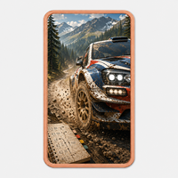 Vente en gros de barres de cuivre pur de 1 oz, motif classique de course automobile imprimé en 2D, cadeau pour les passionnés et les collectionneurs de voitures