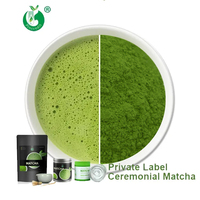 Poudre de thé vert matcha de cérémonie biologique de marque privée OEM Pincredit
