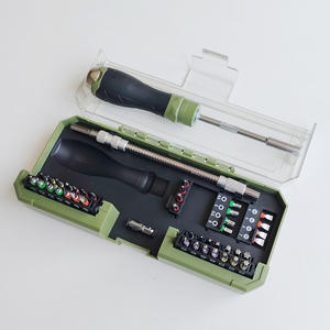 ชุดไขควงแบบมีด้ามจับ 43 ชิ้น ทำจากเหล็ก S2 พร้อมหัวไขควงแบบเมตริกและแกนยืดหยุ่น ชุดเครื่องมือซ่อมแซมบ้าน - Product Image 3