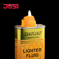 Nouveau Briquet à Essence Métallique Classique Golden Zorro, Bouteille de 138 ml, Écologique et Rechargeable