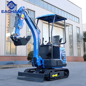 Hızlı teslimat Mini ekskavatör 1.2 Ton belediye mühendislik hafriyat küçük ekskavatör şantiye paletli mikro kazıcı - Product Image 3