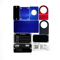 7 jours d'expédition rapide en laiton blanc impression Laser aluminium gravé plaque signalétique inoxydable pour alliages personnalisés