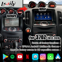 شاشة أندرويد Lsailt CP لسيارات نيسان باثفايندر 2012-2016 وGT-R وباترول مع واجهة وسائط متعددة وخرائط جوجل