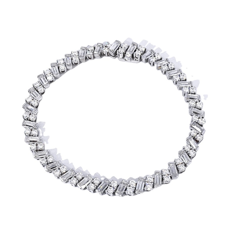 14K 18K Solid Gold Round Brilliant