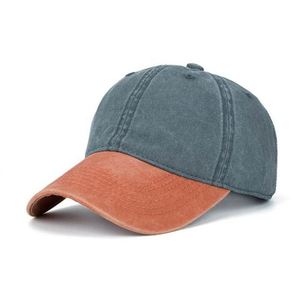 Gorras de Béisbol de 6 Paneles al por Mayor de Buena Calidad, Diseño Personalizado con Letras, Gorra Deportiva de Algodón, Rendimiento Lavado, Sarga Chino, Cobre Dorado - Product Image 1