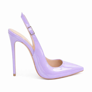 <span class=keywords><strong>Décolleté</strong></span> Slingback Vernice Bluette 2026 in PU di Alta Qualità con <span class=keywords><strong>Tacco</strong></span> a Spillo <span class=keywords><strong>Alto</strong></span> 12 CM, Scarpe da Donna per Uso Quotidiano e Ufficio - Product Image 6