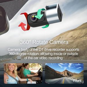 <span class=keywords><strong>Hikvision</strong></span> D1 Pro 2K 1440P <span class=keywords><strong>HD</strong></span> WiFi <span class=keywords><strong>DVR</strong></span> per Auto, Facile Installazione, Interfaccia USB Type-C, Monitoraggio Parcheggio 24 Ore, Dash Cam Nascosta - Product Image 2