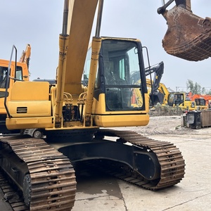 Fabriqué au Japon, excavatrice Komatsu PC200 d'occasion, excavatrice sur chenilles de 20 tonnes, adaptée à la construction routière - Product Image 2