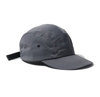 Chapeau de sport en nylon léger à 5 panneaux pour homme, séchage rapide, été