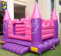 Château gonflable en PVC de 0,55 mm pour entreprise de location