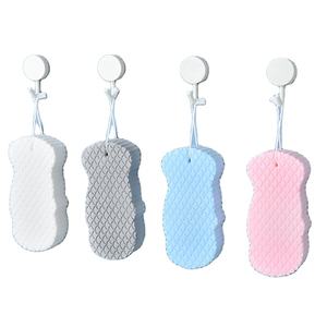 Esponja de Baño 3D, Exfoliante Corporal con Forma de Escama de Pescado, Cepillo de Cuidado Corporal Suave e Indoloro, Limpiador para Baño y Ducha para Adultos - Product Image 1