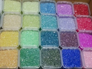 45*45MM Clear Beads Storage Plastic Mini <strong>Containers</strong> <strong>Box</strong> for Small Items Crafts - Product Image 5