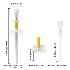 Risenmed médico desechable estéril I.V. Catéter Mariposa Tipo I.V. Cánula con catéter <span class=keywords><strong>intravenoso</strong></span> de Ala - Product Image 3