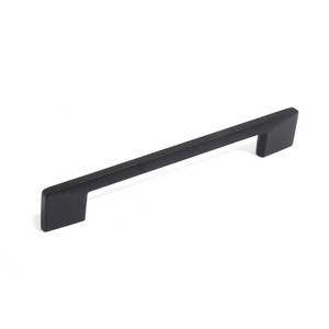 Tirador de Puerta para Gabinetes de Cocina de Aluminio Negro Mate de Calidad Superior, Gran Venta - Product Image 1