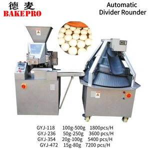 Divisor de moños automático, equipo de panadería comercial, hornear Pro GYJ-472, 7200 <span class=keywords><strong>hamburguesas</strong></span> por hora - Product Image 5