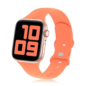 38mm 42mm Rubber Silicone Watch Band For Apple Watch Strap I Watch Bands With Bracelets