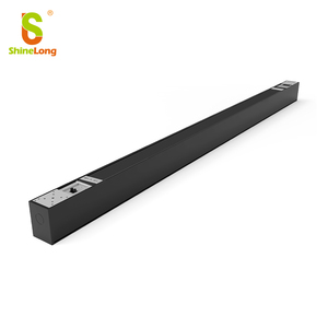 <b>LED</b> seamless Linear Light 4000K 5000K 6000K Daylight 130lm/w <b>SMD</b> <b>LED</b> Office Lighting Black White IP20 AC220V surface mount - Product Image 5