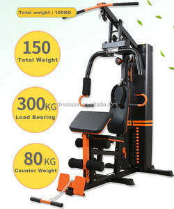 Equipo de gimnasio de entrenamiento en casa para interior de tres personas <span class=keywords><strong>entrenador</strong></span> multifuncional <span class=keywords><strong>Fitness</strong></span> Power Rack <span class=keywords><strong>entrenador</strong></span> de culturismo 3 en 1 estación - Product Image 1