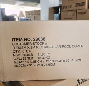 <span class=keywords><strong>INTEX</strong></span> 28038 <span class=keywords><strong>Cubierta</strong></span> de <span class=keywords><strong>Piscina</strong></span> <span class=keywords><strong>Rectangular</strong></span> 118 "X 79" 300X200cm 9ft 10 "X 2M <span class=keywords><strong>Cubierta</strong></span> de <span class=keywords><strong>Piscina</strong></span> <span class=keywords><strong>Rectangular</strong></span> de PVC - Product Image 3