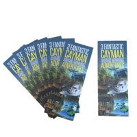 Brochures de guide imprimées de conception personnalisée OEM dépliants dépliant plié